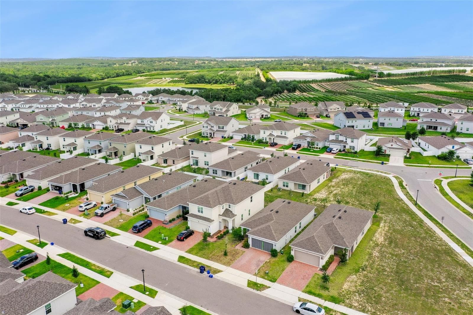 Aerial View - 1833 ROSS HAMMOCK AVE, GROVELAND