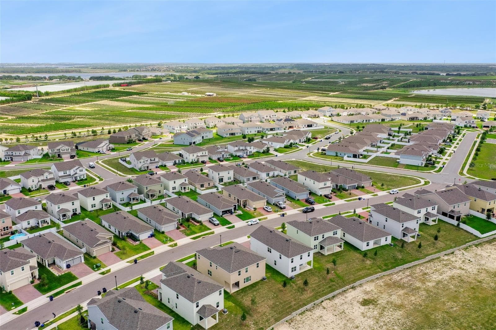 Aerial View - 1833 ROSS HAMMOCK AVE, GROVELAND