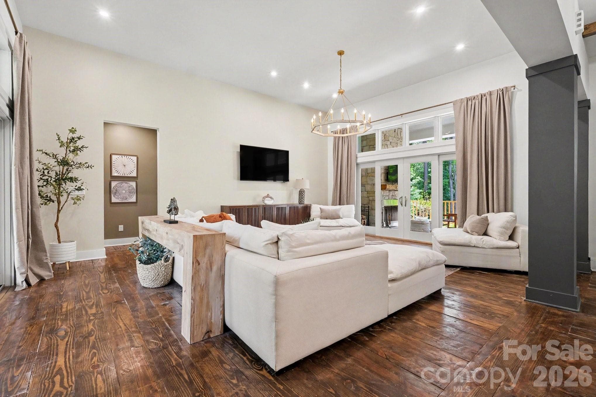 Main living space is complimented by front and rear covered porches to extend your living space and capture the outdoors - Lancaster