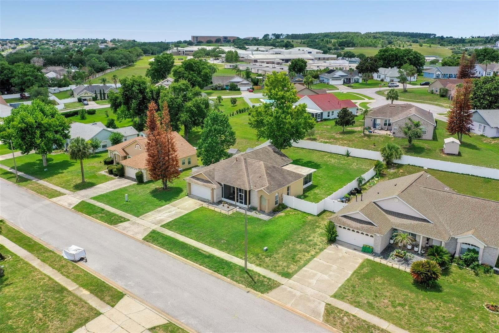 Aerial View - 14825 GREATER PINES BLVD, CLERMONT