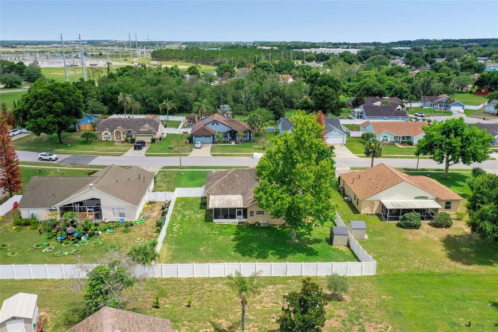 Aerial View - 14825 GREATER PINES BLVD, CLERMONT