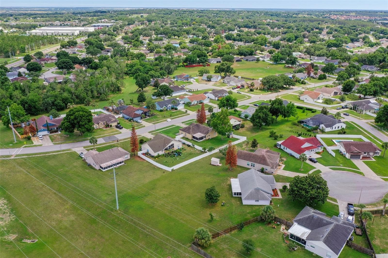 Aerial View - 14825 GREATER PINES BLVD, CLERMONT