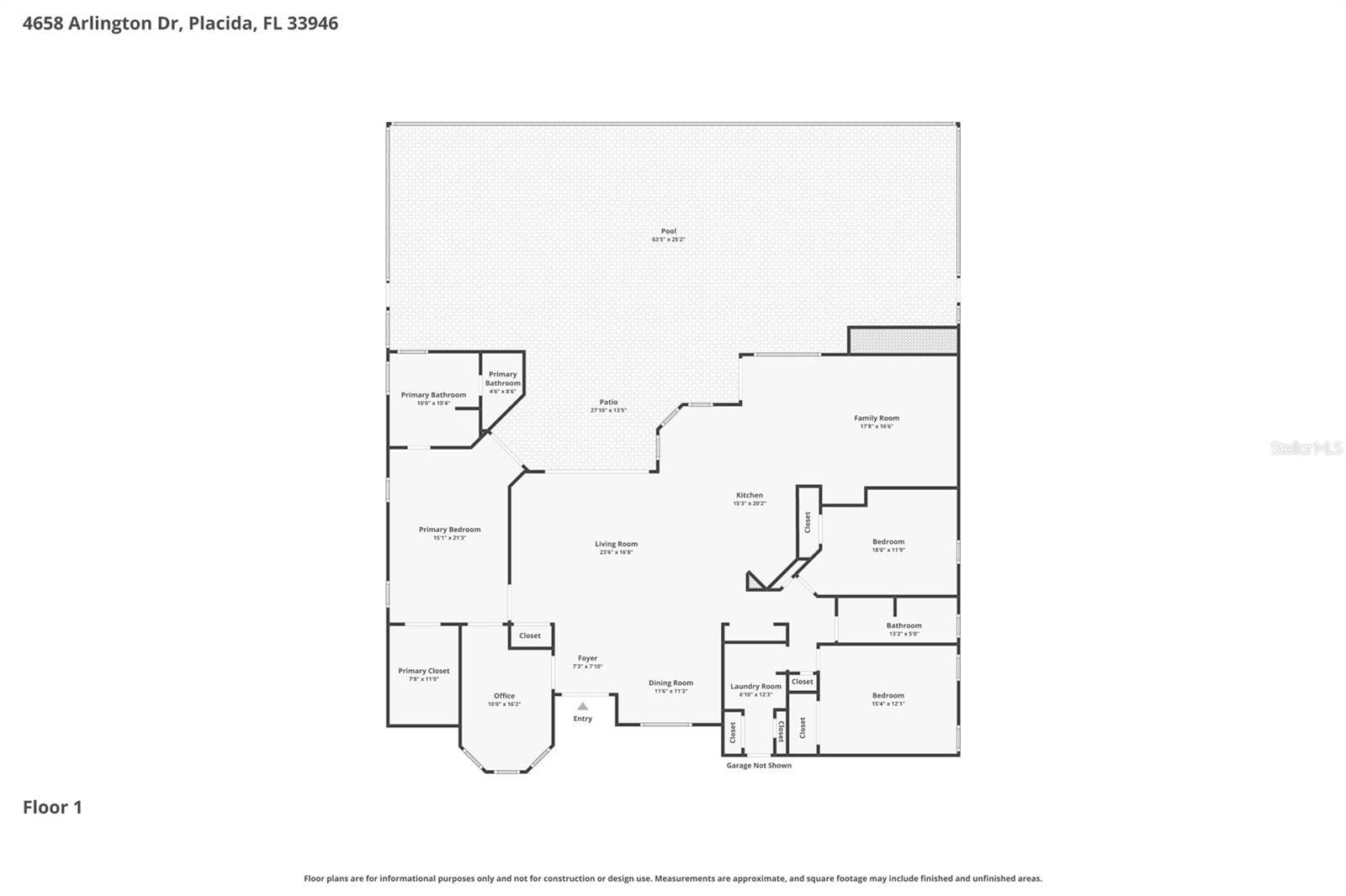 Single Family Residence at 4658 ARLINGTON DR, PLACIDA, photo 49 of 49