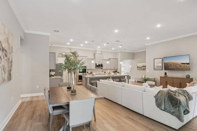 Model home - actual features may vary. - 17041 ROYAL PALM DR, GROVELAND