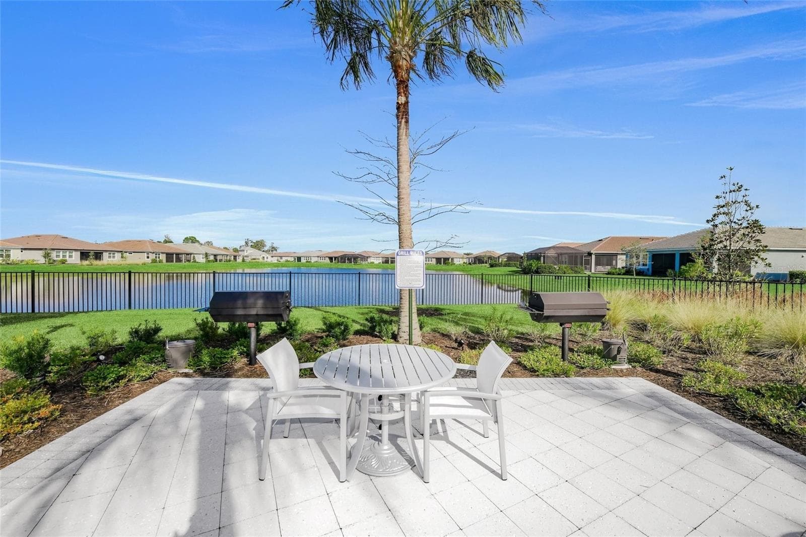 One of 2 grill areas - 5773 LONG SHORE LOOP, SARASOTA