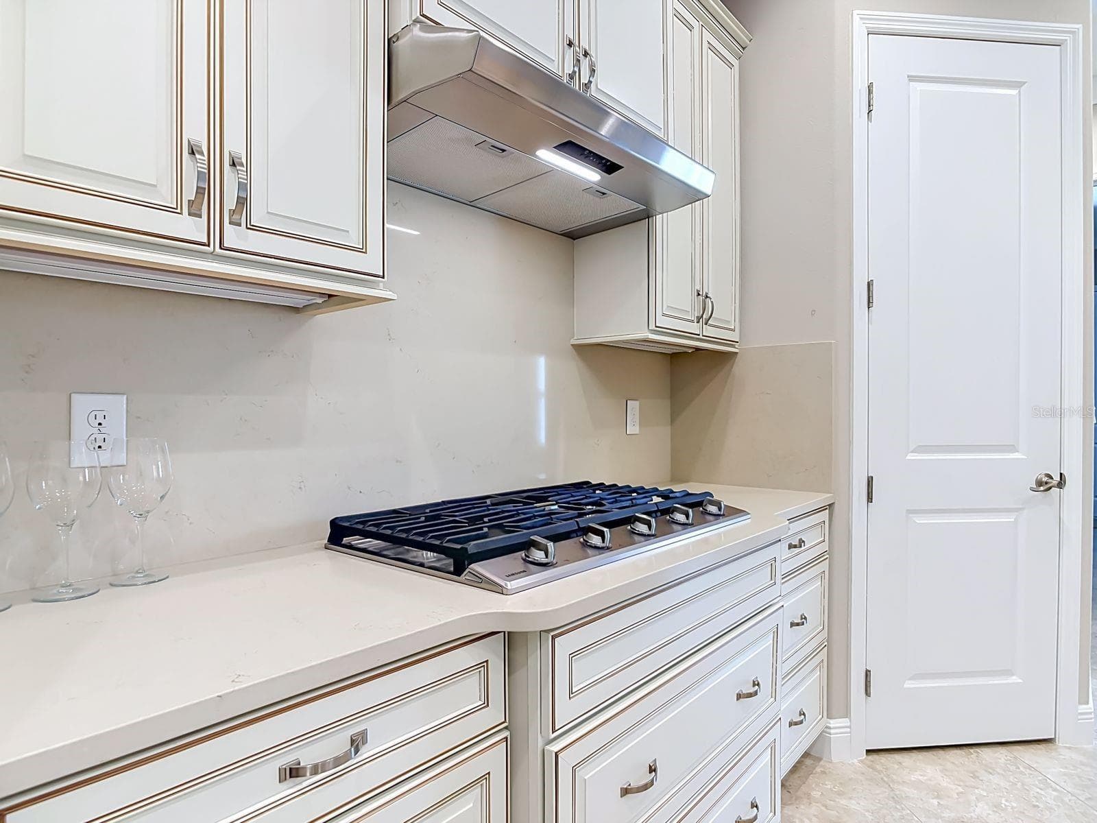 Natural Gas cook top with upgraded cabinets - 8461 BRIDGEPORT BAY CIR, MOUNT DORA