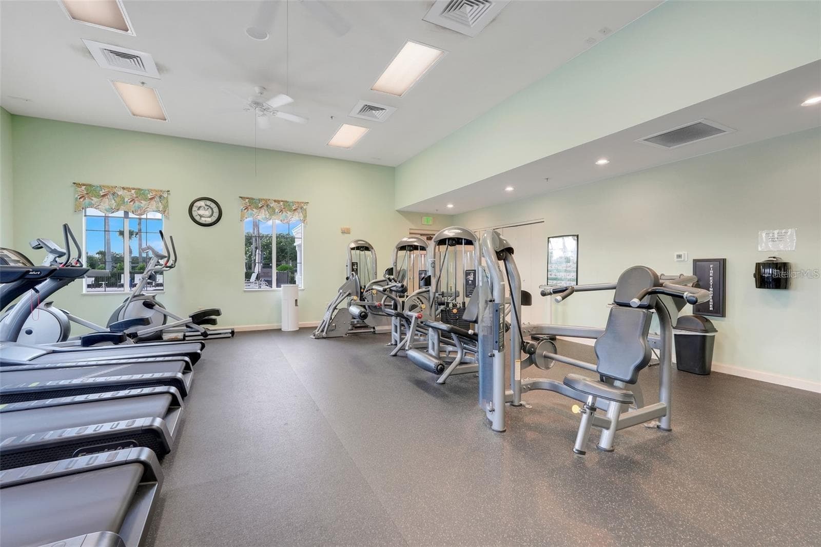 Fitness room in Clubhouse - 8461 BRIDGEPORT BAY CIR, MOUNT DORA