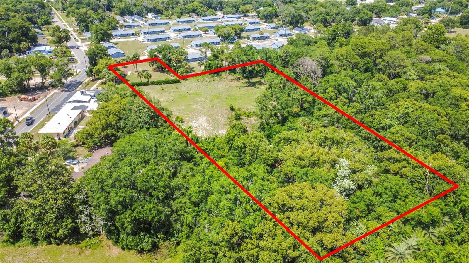 Parcel behind restaurant is 4.2 acres - 503 PALMETTO ST, EUSTIS
