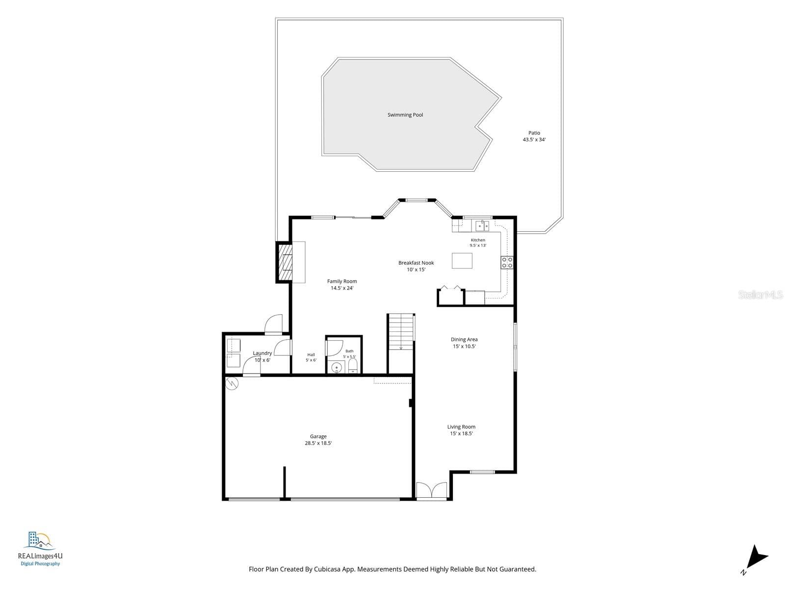 Floor Plan first floor - 3256 BENTLEY DR, PALM HARBOR