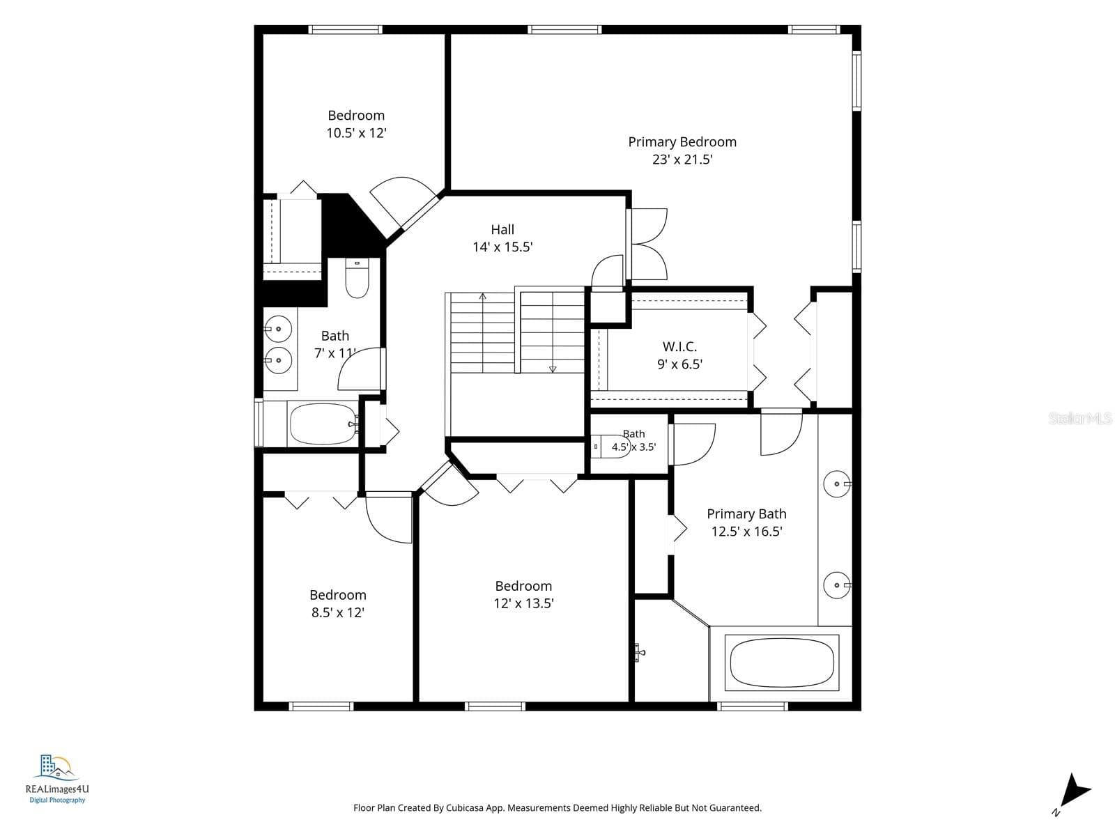 Floor plan second floor - 3256 BENTLEY DR, PALM HARBOR