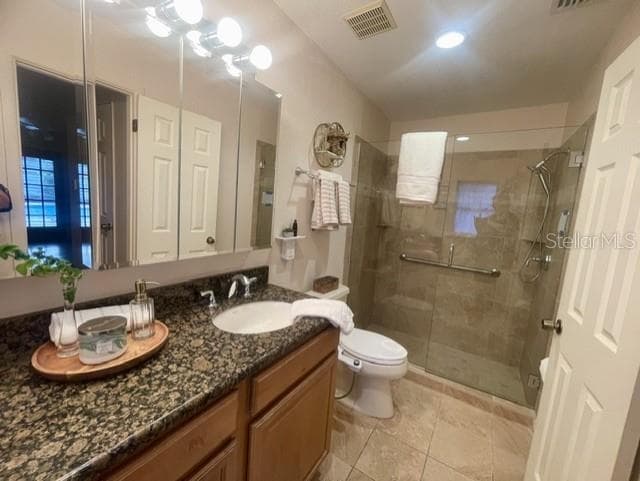 Primary bath walk in shower - 105 CEDAR OAK TRL, LONGWOOD