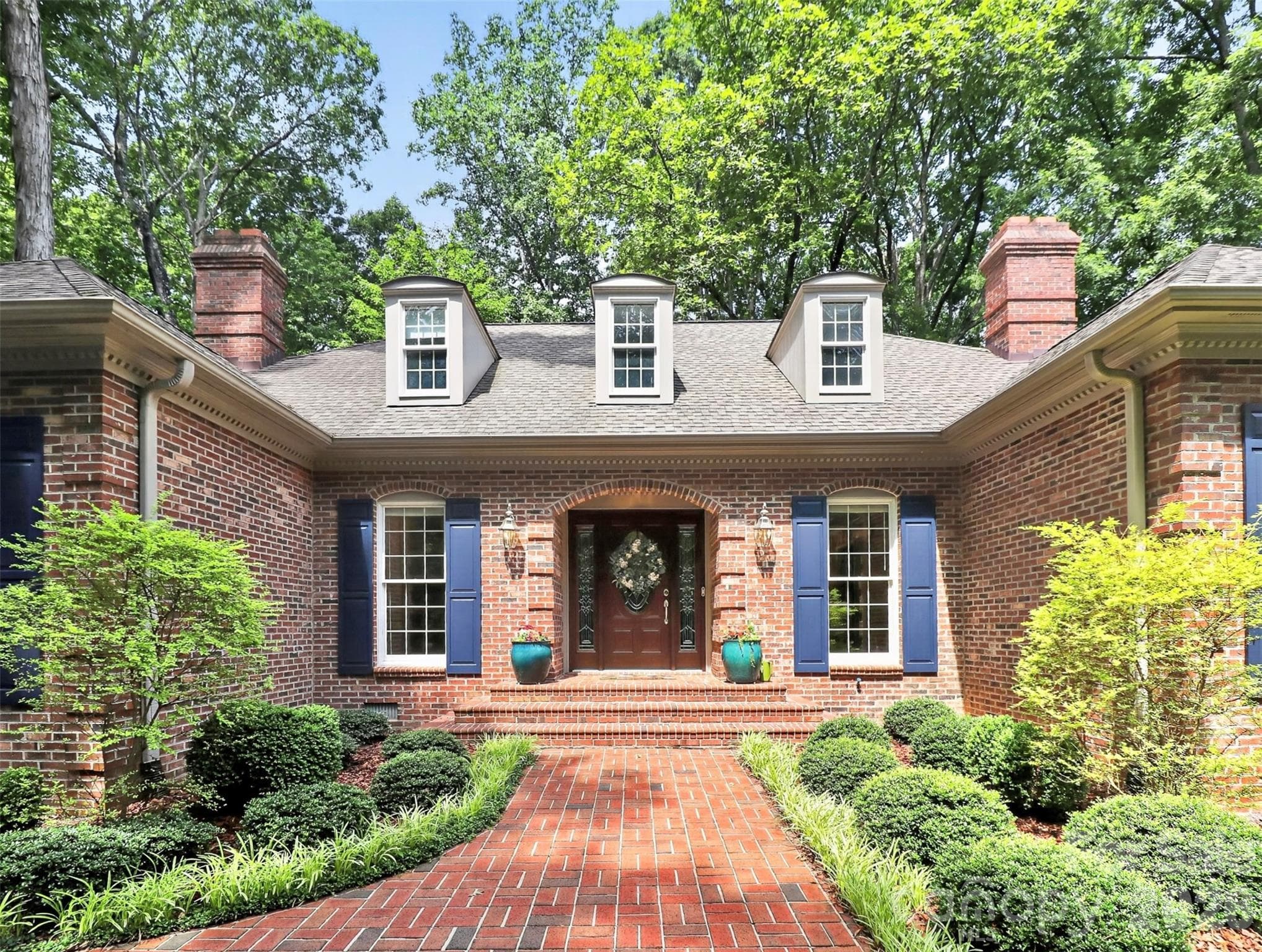 Full brick from foundation to roofline with a brick-lined front walk that sets the tone before you ever step inside. Solid, classic, and built to last generations. - Mount Holly