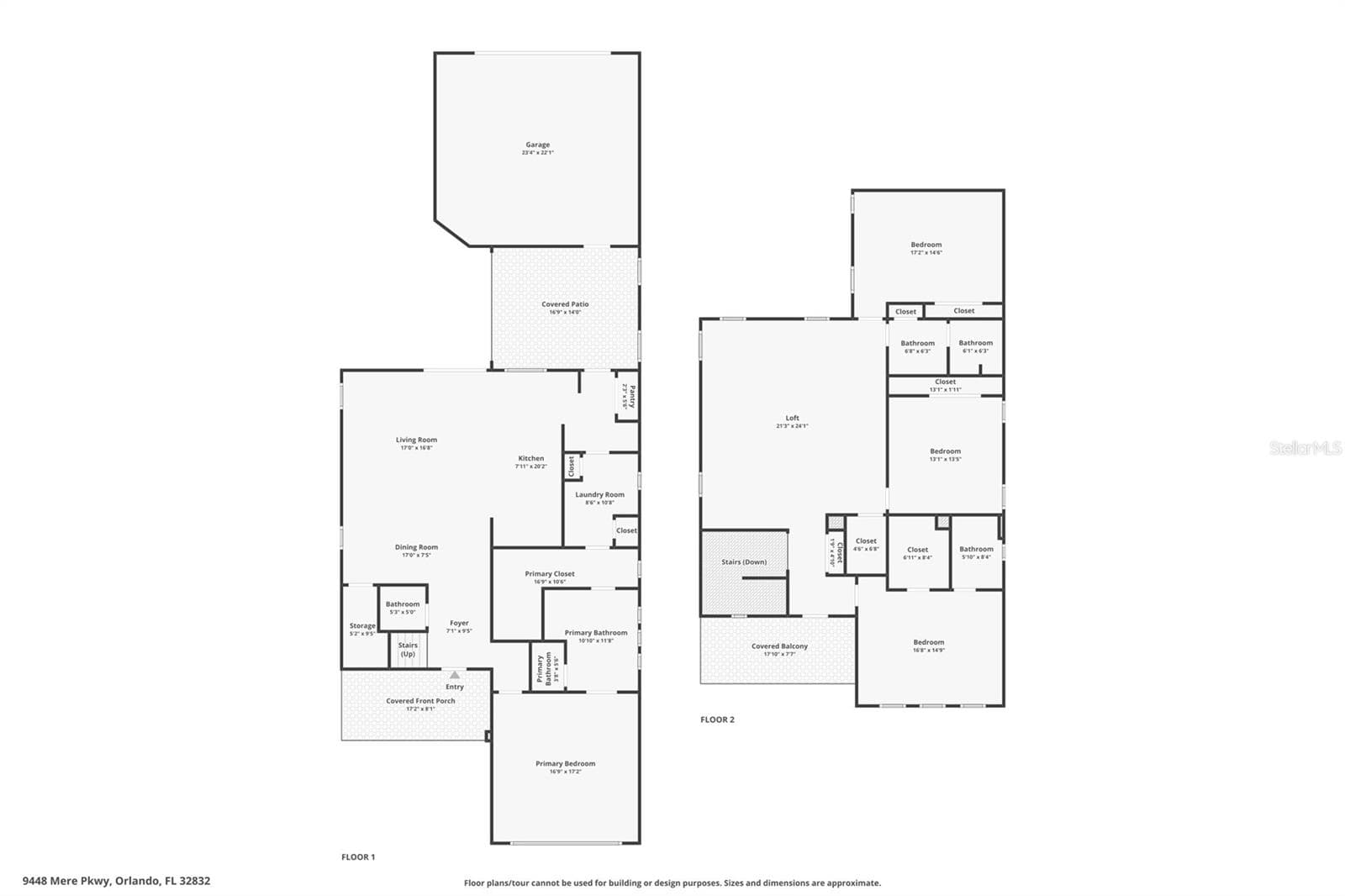 Floor Plan - 9448 MERE PKWY, ORLANDO