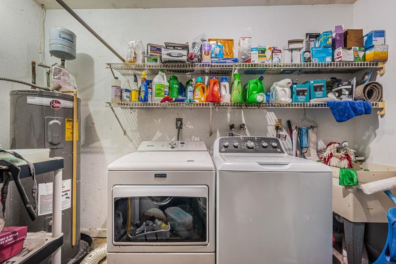 Laundry Room located in Garage - 1704 CYPRESS AVE, BELLEAIR