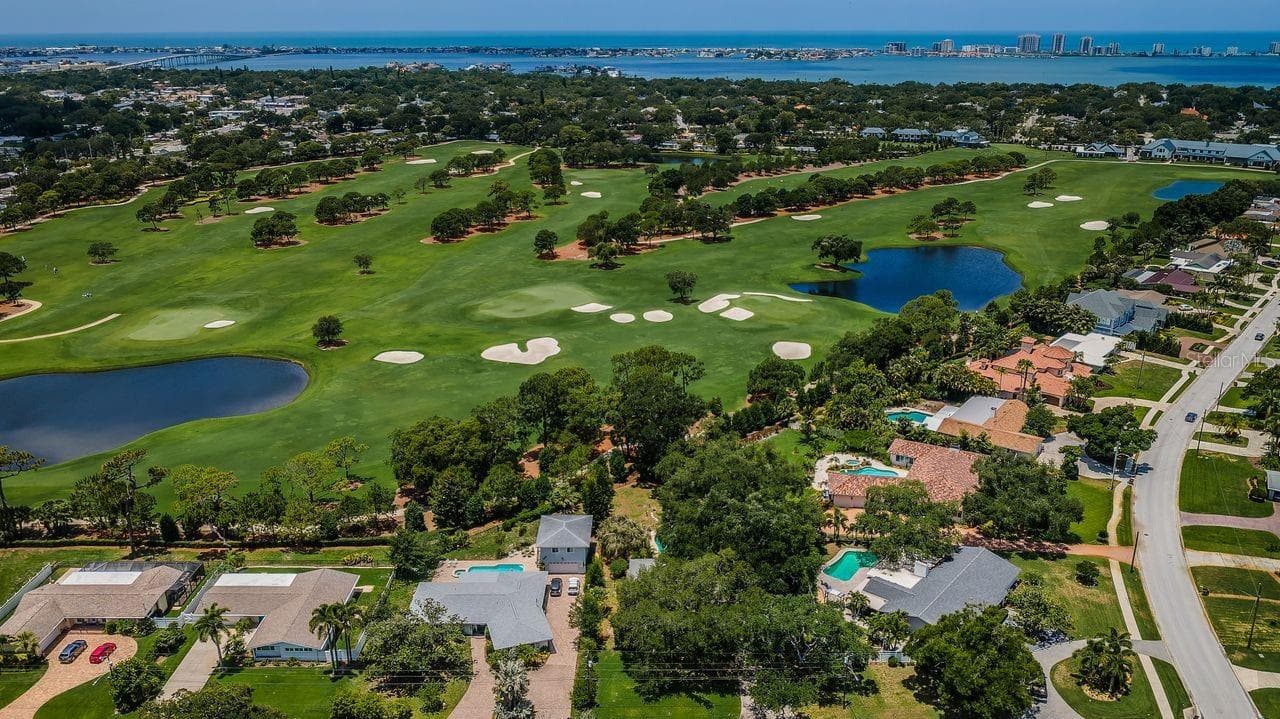 Golf Course Living - 1704 CYPRESS AVE, BELLEAIR