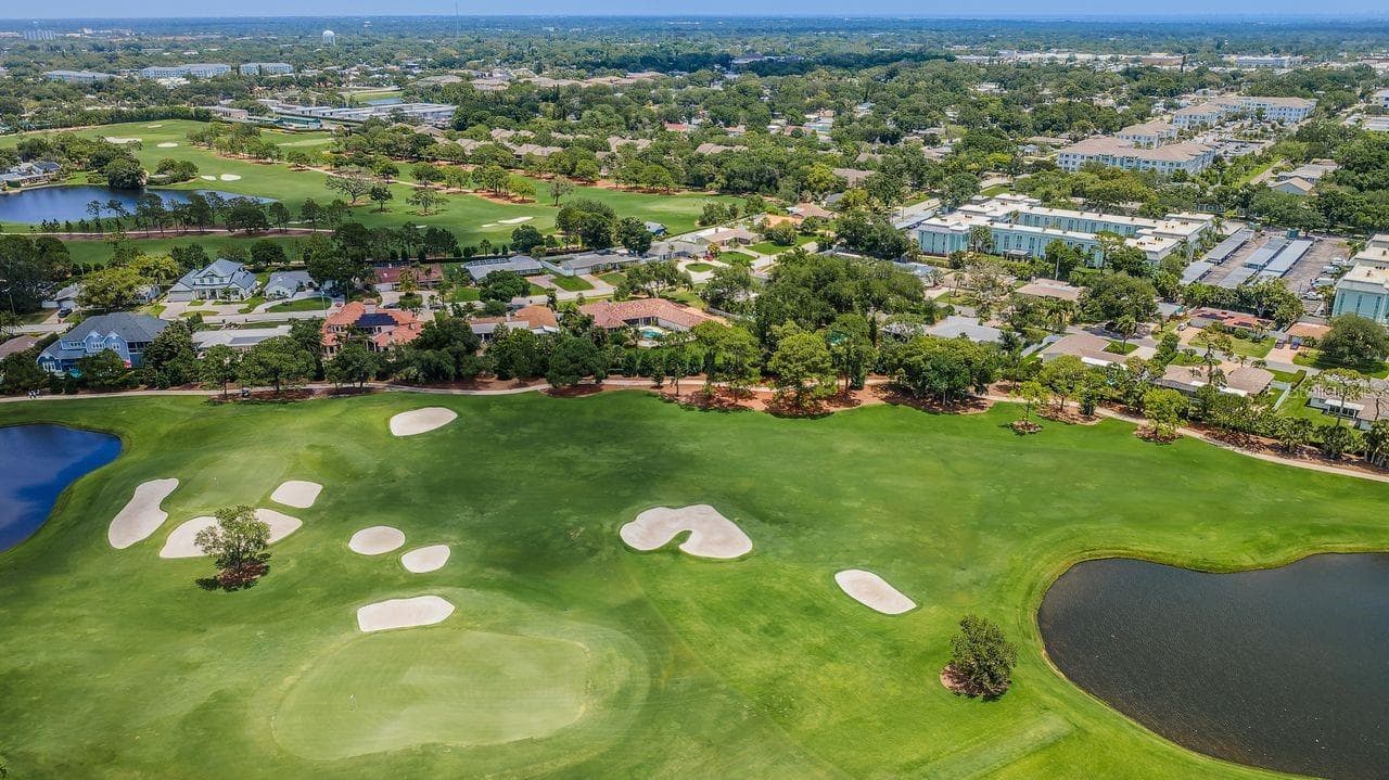 Beautiful Golf Course and home to the LPGA Anika Tournament - 1704 CYPRESS AVE, BELLEAIR