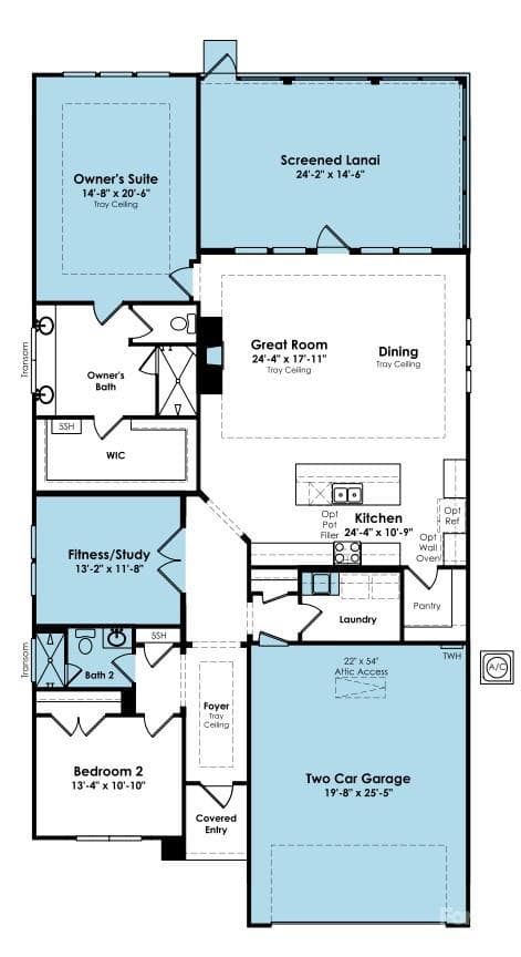 Julia Floorplan - 119 Marina Bay Trail, Locust