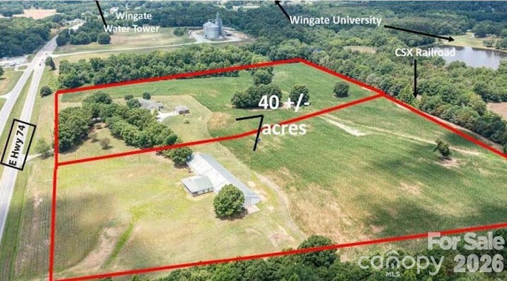 All you need for work/live opportunity - 4809 US 74 Highway, Wingate