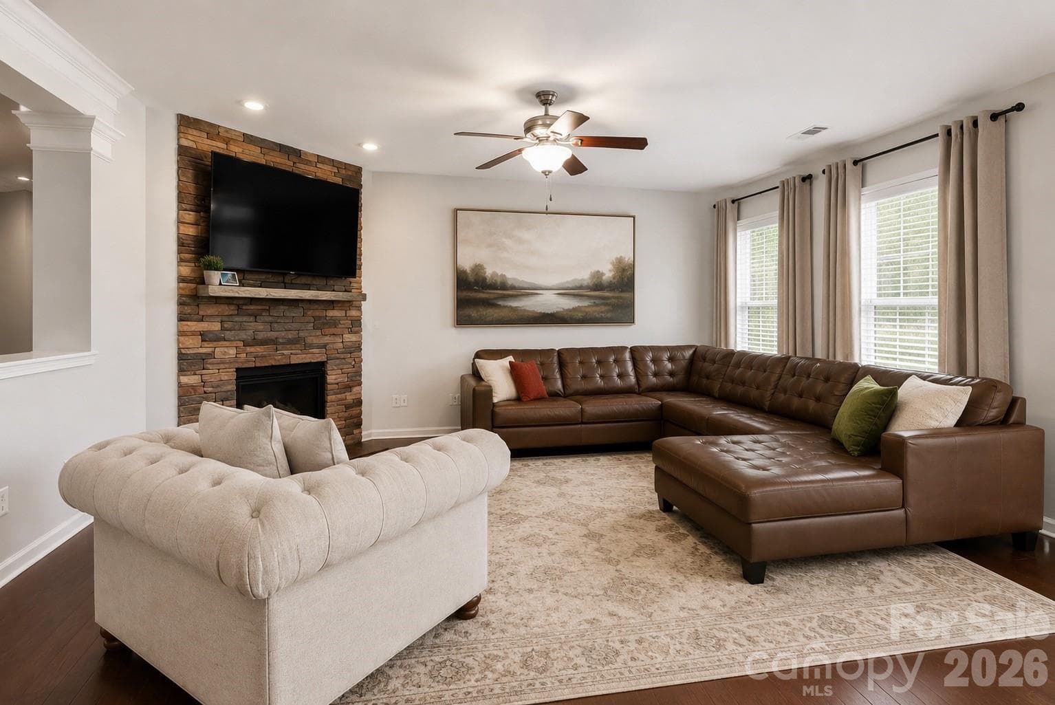 Level 2- Living Room - 9417 Kings Parade Boulevard, Charlotte