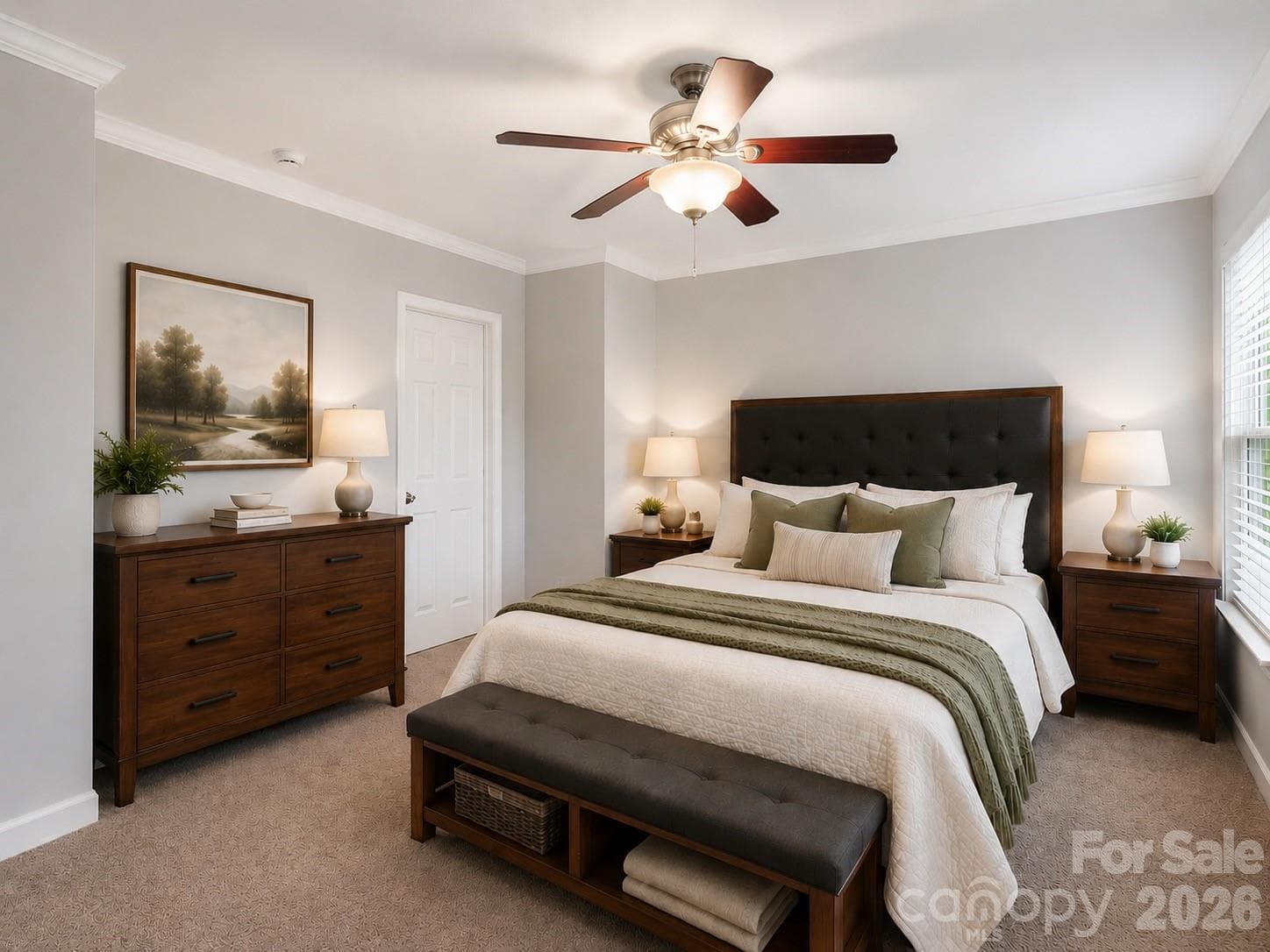 Level 3: Primary Bedroom - Virtually Enchanced - 9417 Kings Parade Boulevard, Charlotte
