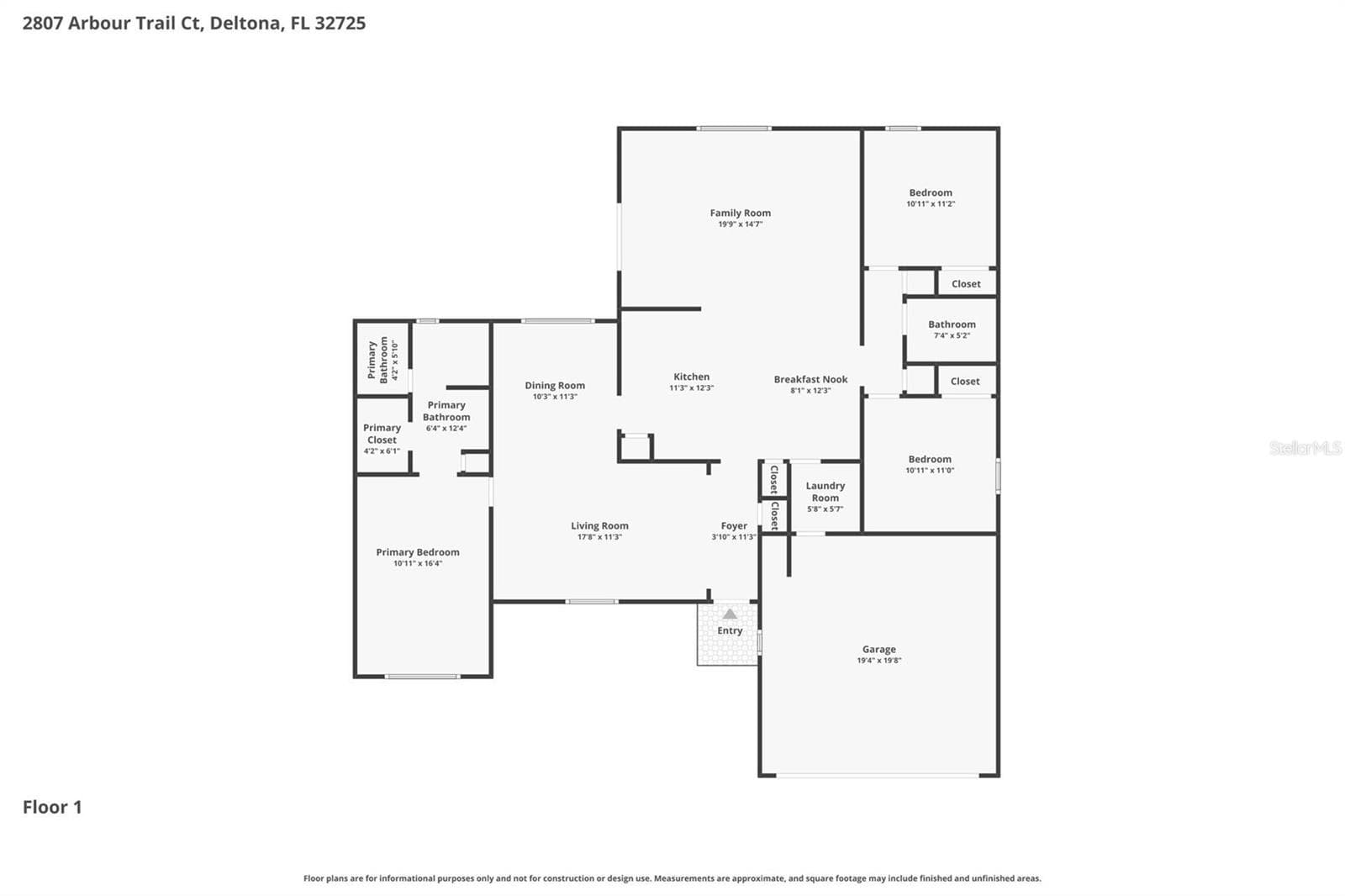 Single Family Residence at 2807 ARBOUR TRAIL CT, DELTONA, photo 21 of 21