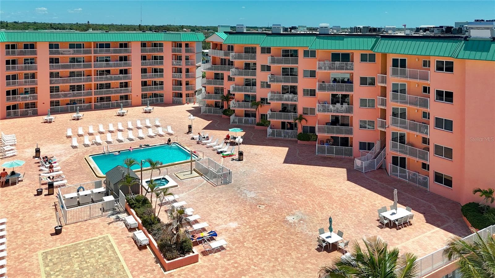 View from Beach - 18400 GULF BLVD #1108, INDIAN SHORES
