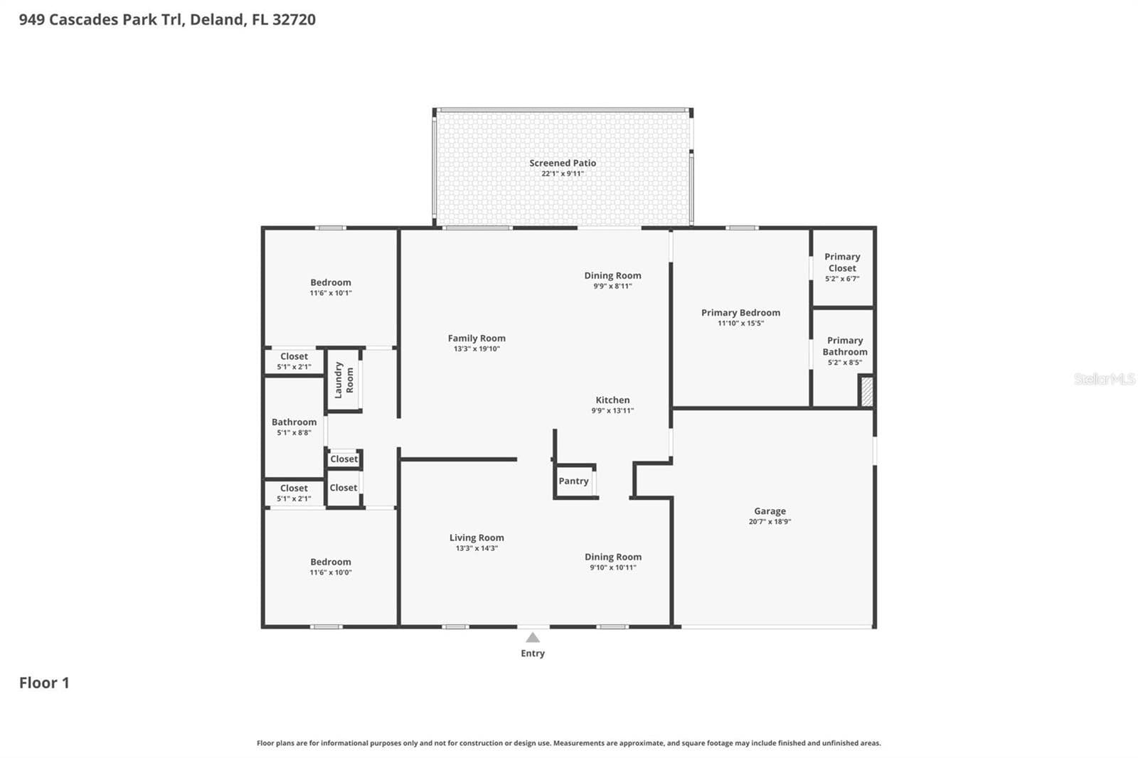 Single Family Residence at 949 CASCADES PARK TRL, DELAND, photo 21 of 21