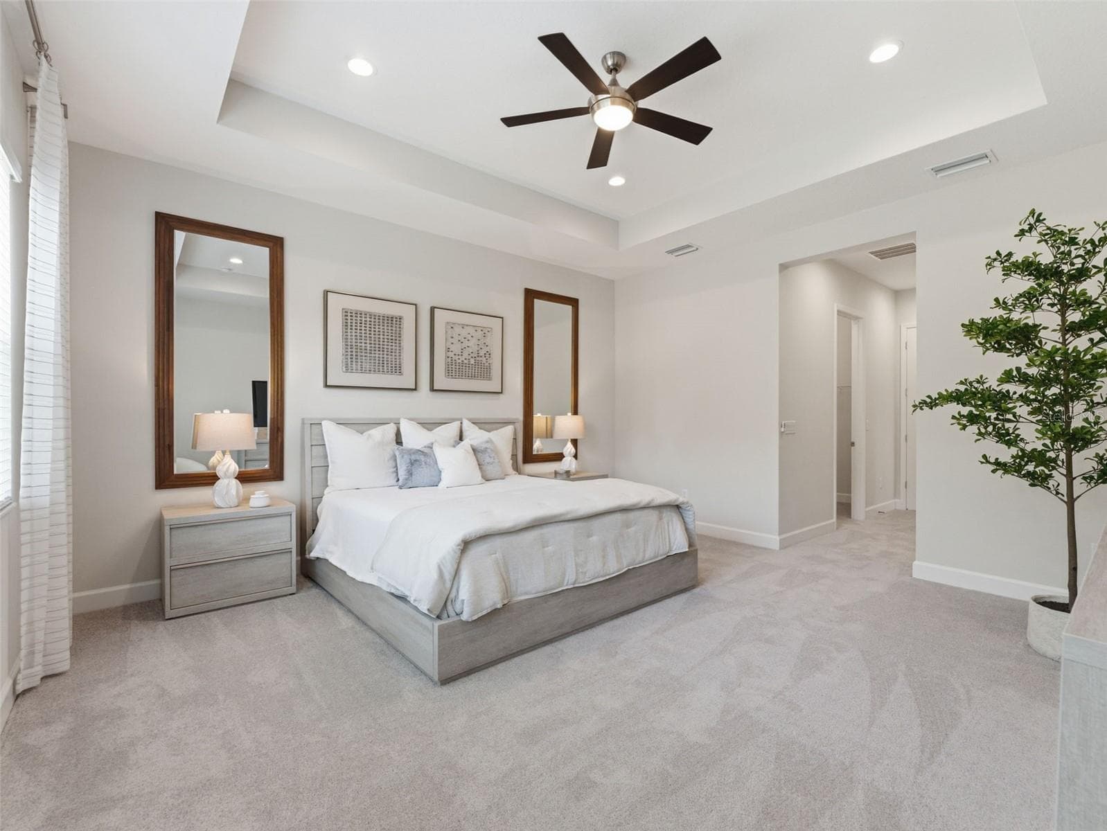 Primary Bedroom With Style & Space - 3857 CABERNET TER, WESLEY CHAPEL