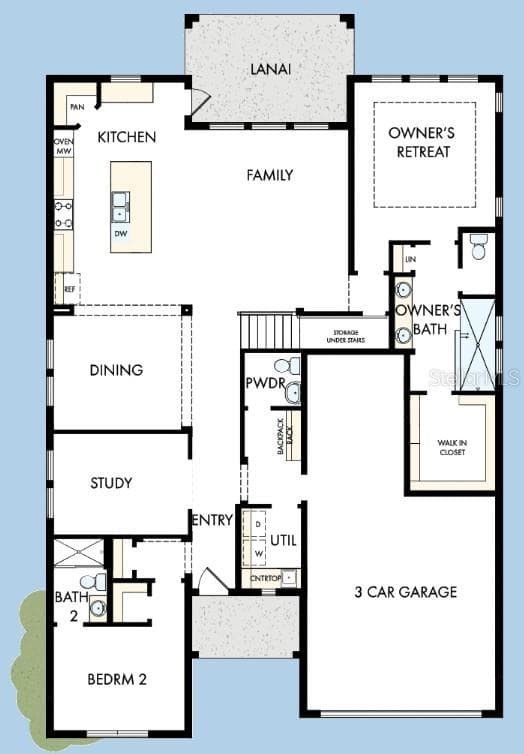 Floor Plan First Floor - 2846 SOLETA VW, ODESSA