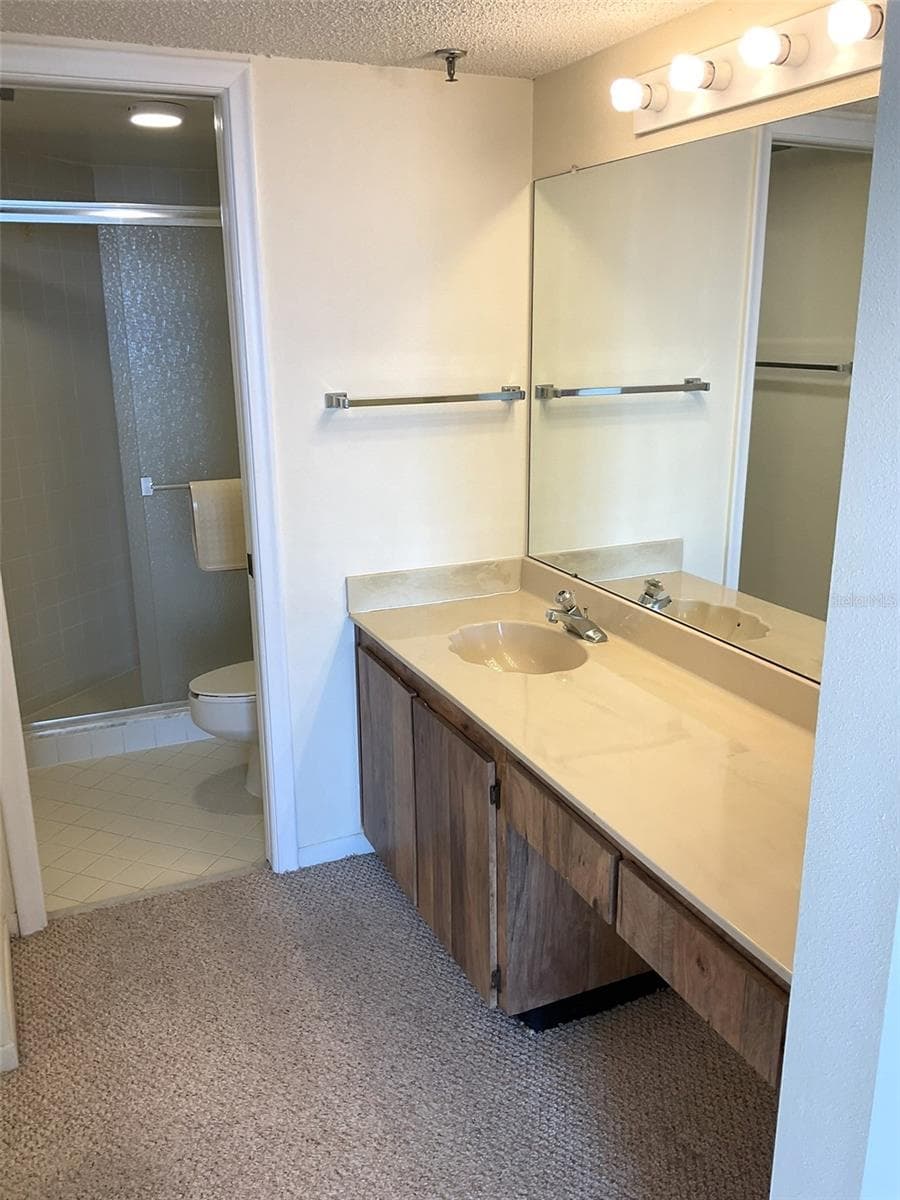 Primary Bath separate vanity area and walk-in closet - 6322 PALMA DEL MAR BLVD S #G402, ST PETERSBURG