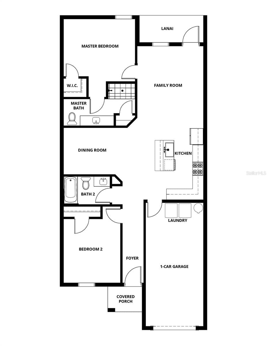 Townhouse at 524 BAY LEAF DR, POINCIANA, photo 2 of 2