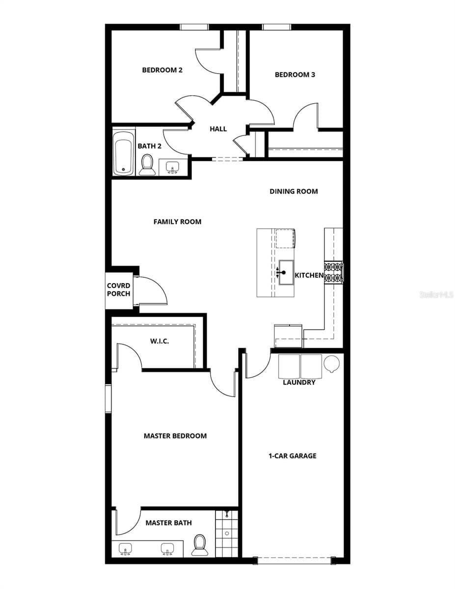 Townhouse at 520 BAY LEAF DR, POINCIANA, photo 2 of 2
