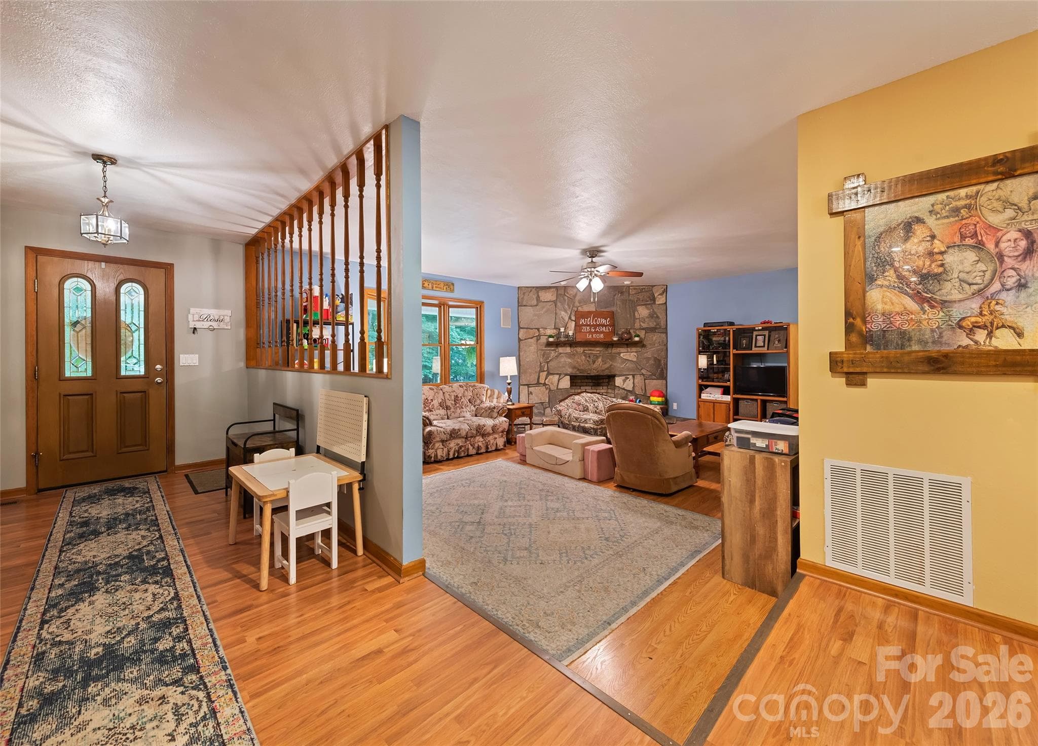 Family Room Sunken & Foyer - Canton