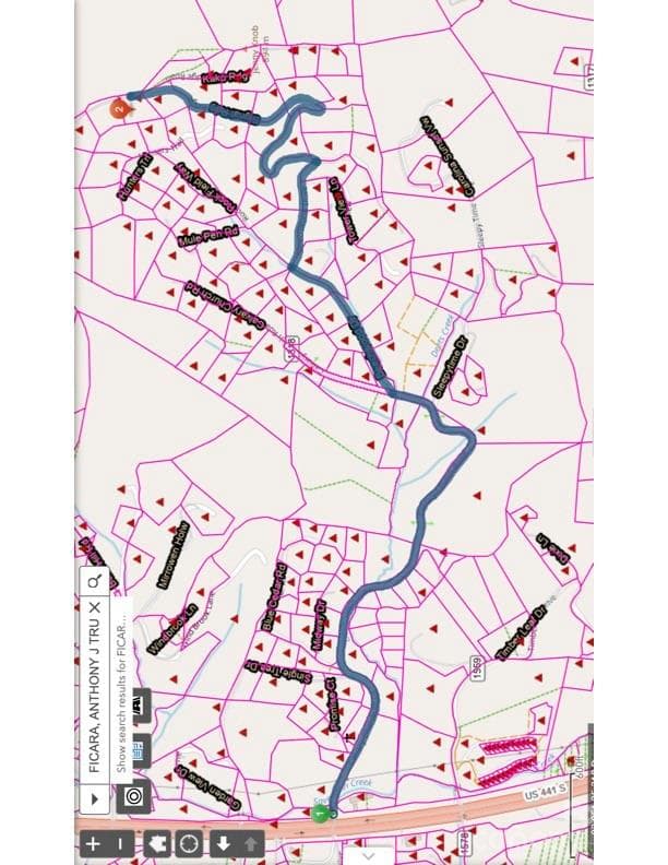Locator Map - Sylva