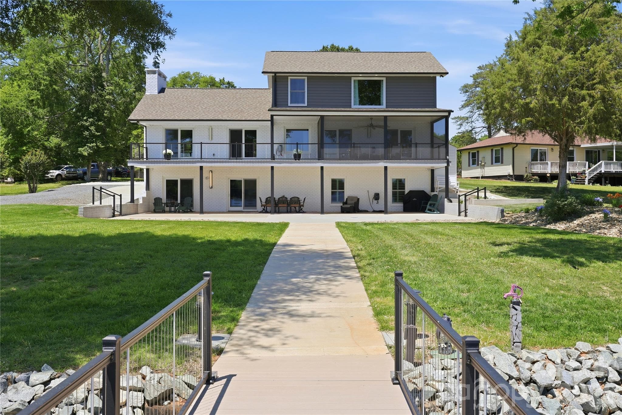 View of home from the lakeside - Salisbury