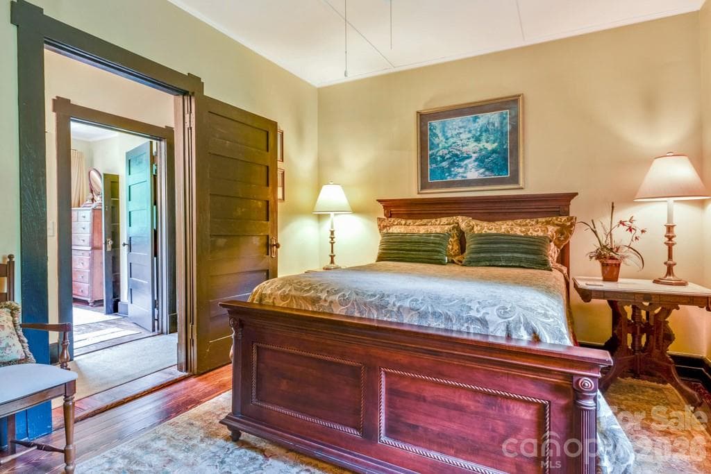 Bedroom 3, is a secondary Primary Bedroom with ensuite Bathroom - 75 Charles Street, Saluda