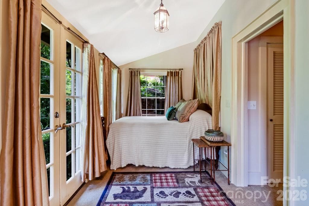 1st floor guest bedroom. Could be made larger by expanding room, see floor plan - 75 Charles Street, Saluda