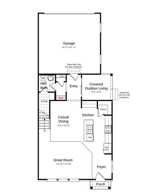 Additional Highlights Include: laminate flooring extended to great room and study, gas range, double recessed shower niche at primary bath. - Charlotte