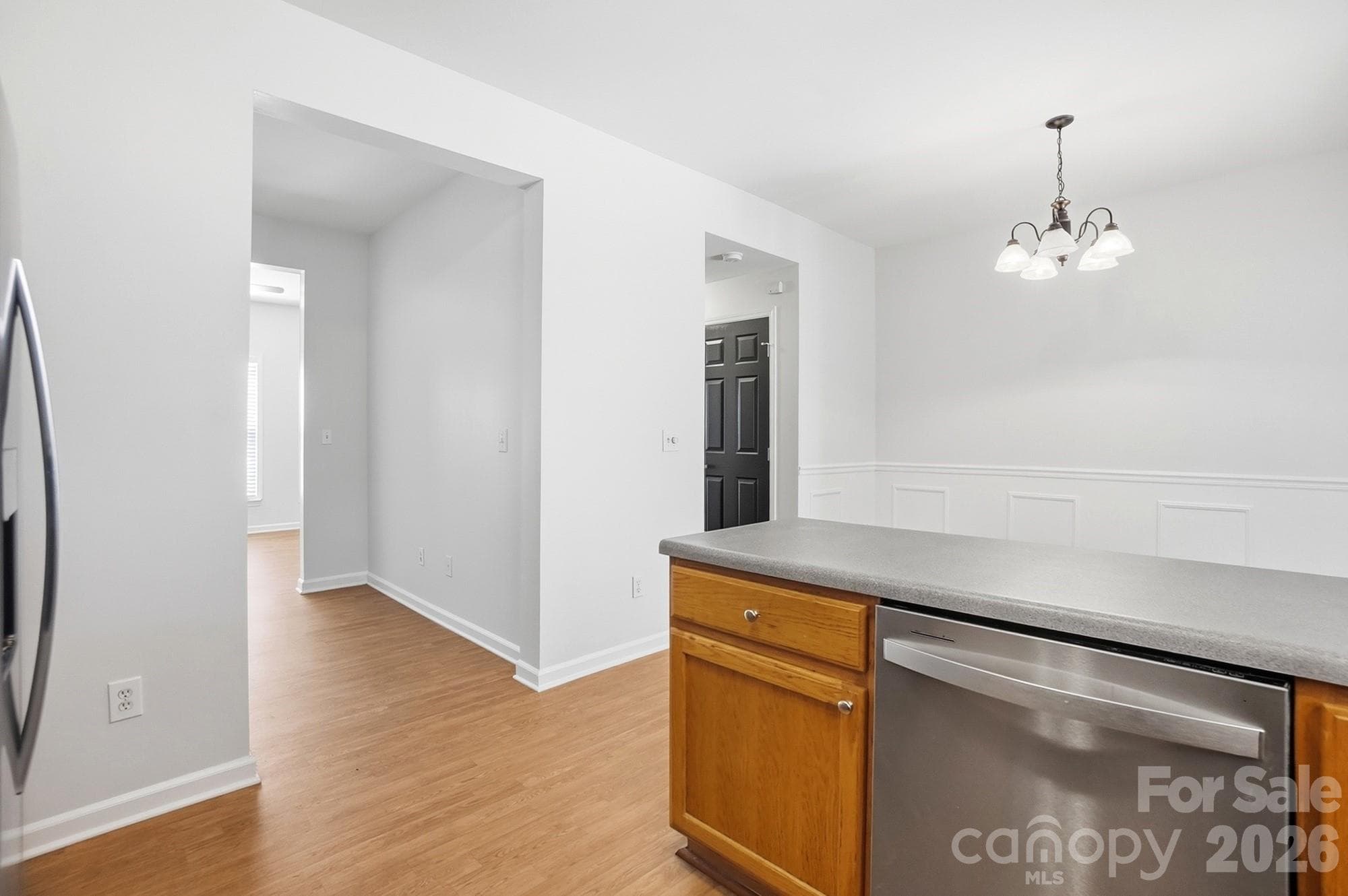 Kitchen into Dining & Office - Charlotte