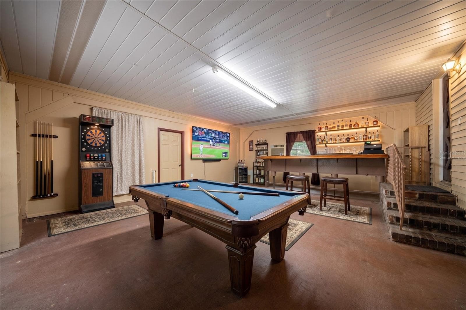 Game Room Virtually Staged - 1985 NE 97TH STREED RD, ANTHONY