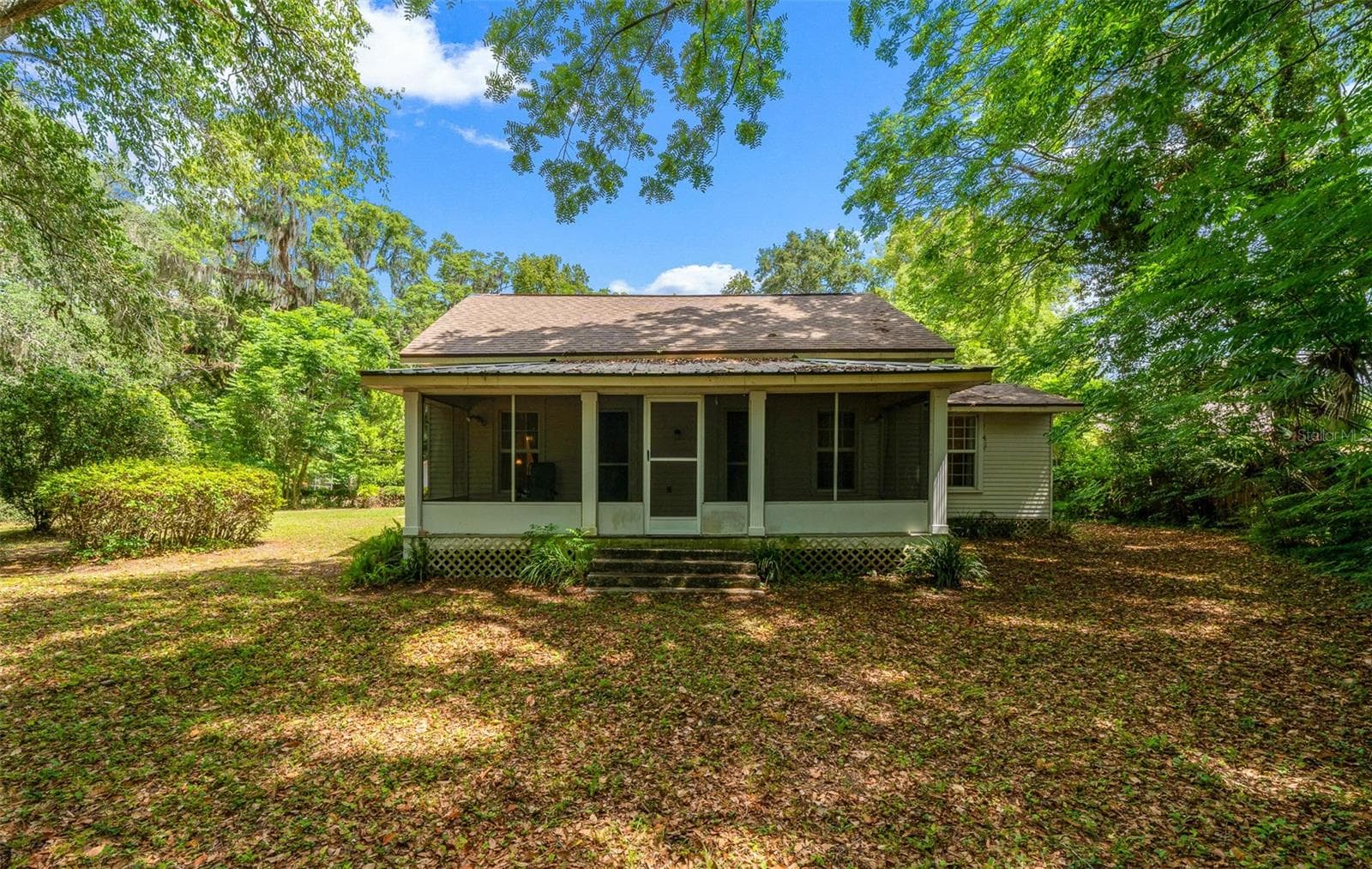 Current view of the original front of house - 1985 NE 97TH STREED RD, ANTHONY