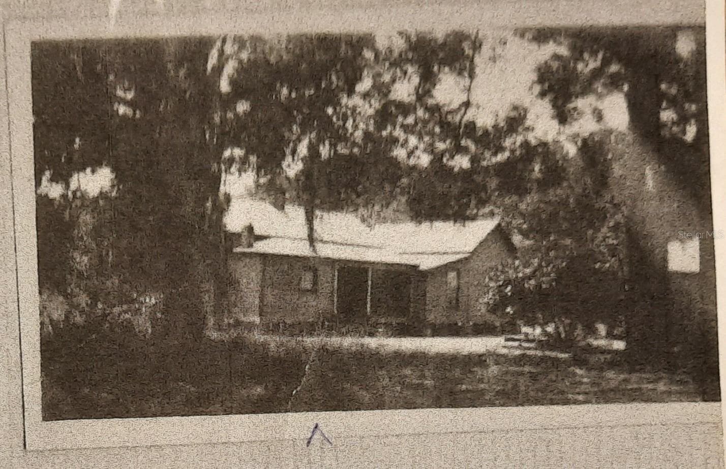 Historic photo of the original house from circa 1910 - 1985 NE 97TH STREED RD, ANTHONY