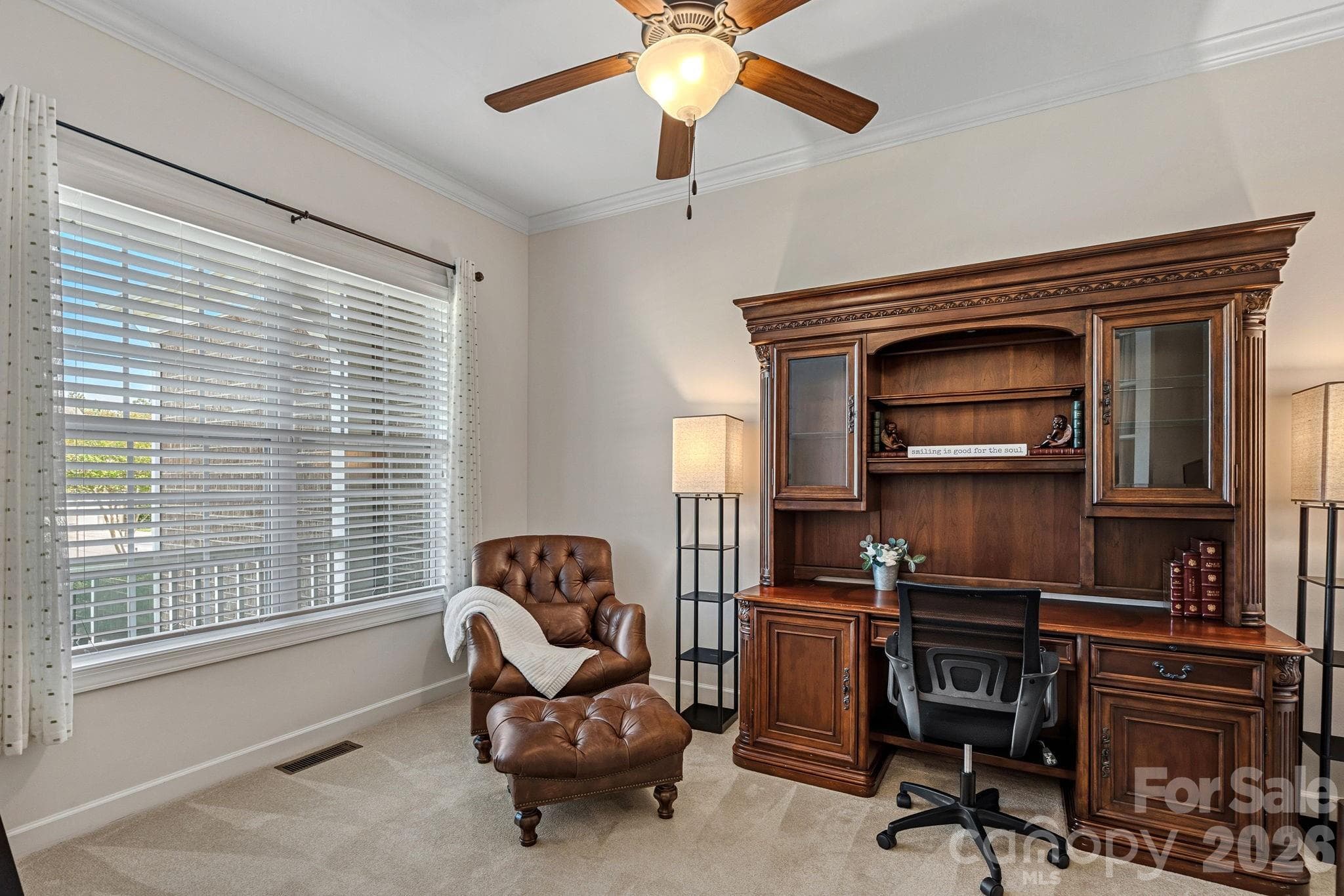 Office with French Doors, could be converted to 4th BR - Concord