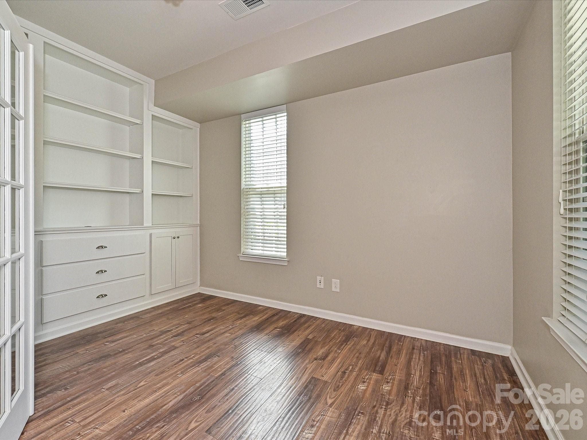 Study with Built in Cabinets - Cornelius