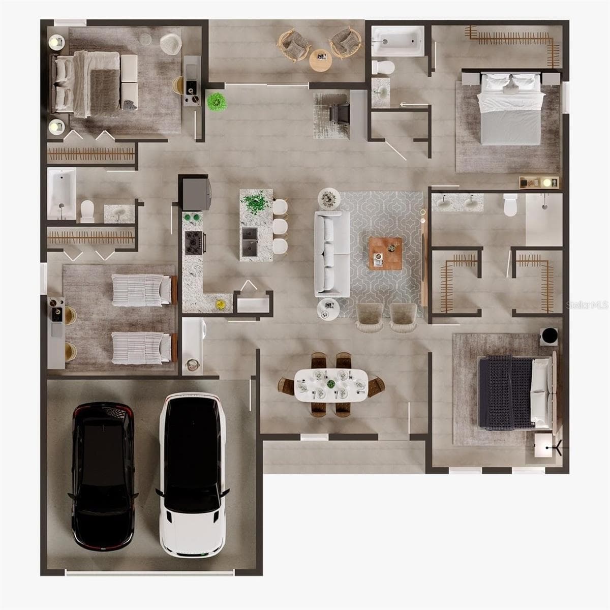 FLOOR PLAN - 1985 W CORRINE ST, DUNNELLON