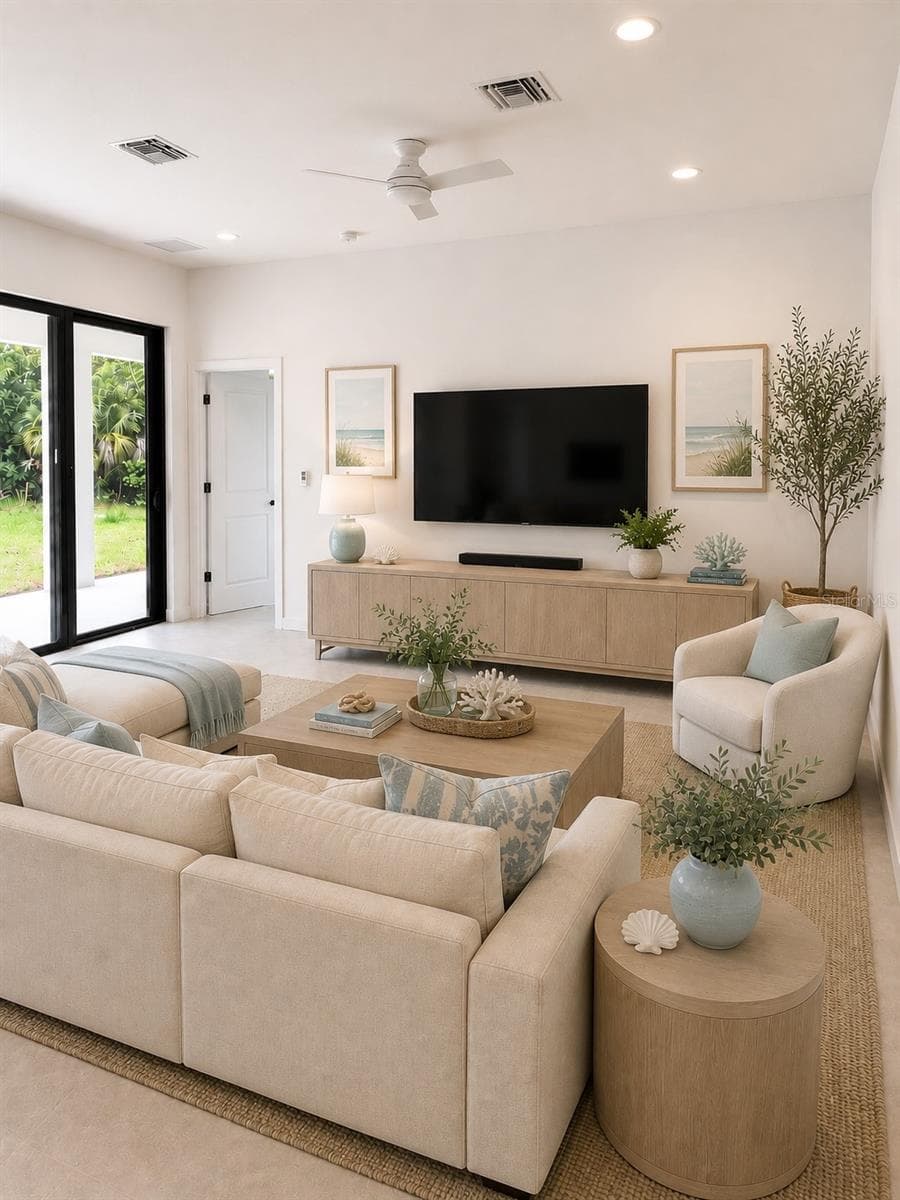 living room - 2820 W 44 ST, LEHIGH ACRES