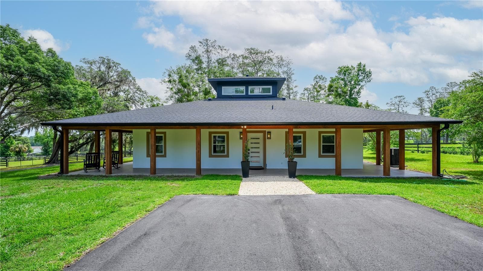 Custom American Foursquare w/ Belvedere - 6450 NW HIGHWAY 225, OCALA