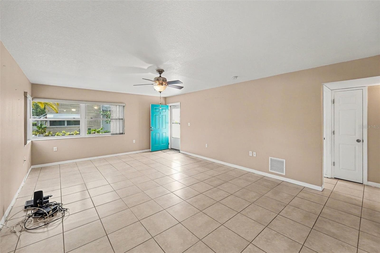 Living Area View From Back Center - 5855 18TH ST N #1, ST PETERSBURG