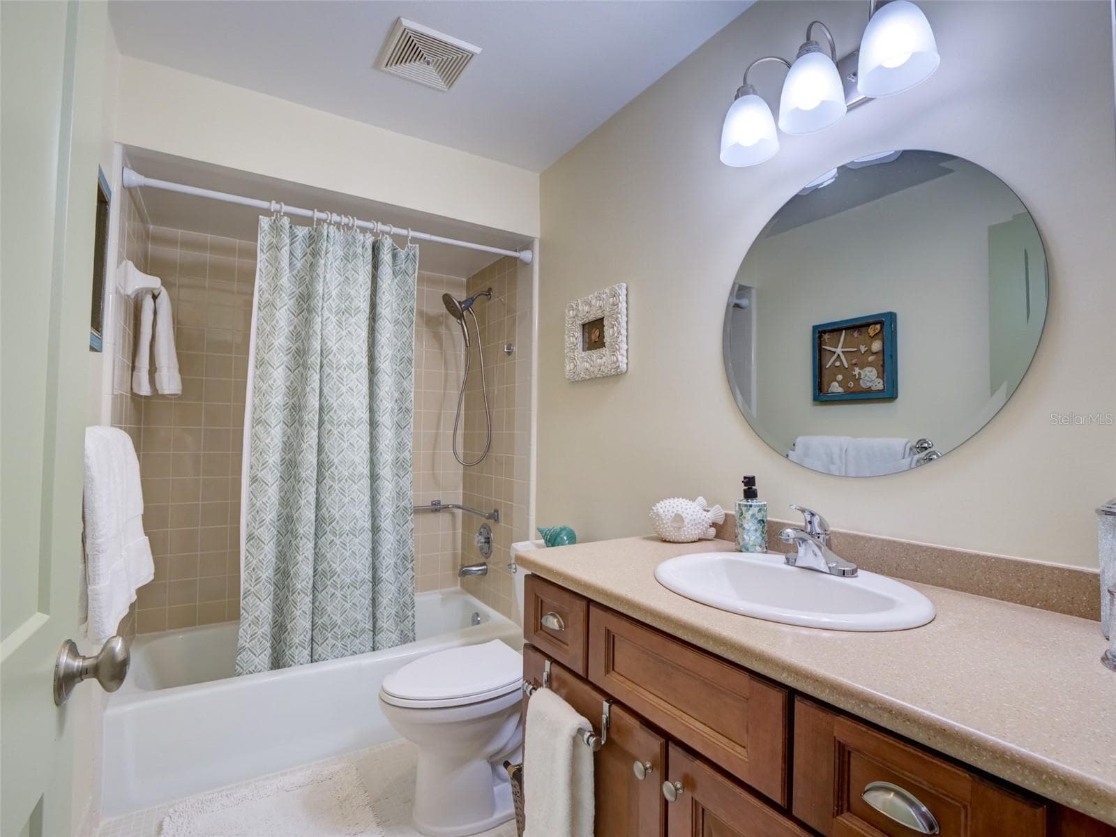 Guest Bathroom: Tub/Shower Combo - 100 S TREMAIN ST #G2, MOUNT DORA