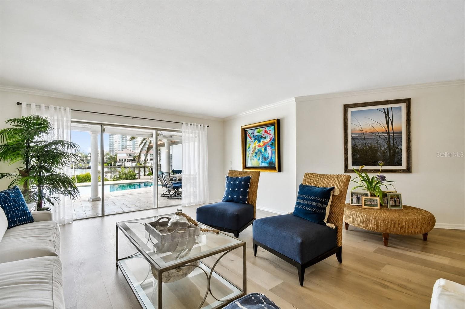 Living Room - 205 HARRISON AVE, BELLEAIR BEACH